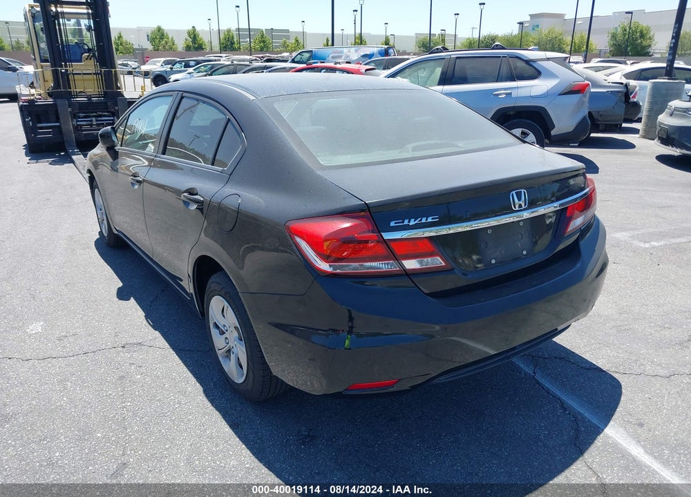 2015 HONDA CIVIC LX VIN: 19XFB2F55FE234430