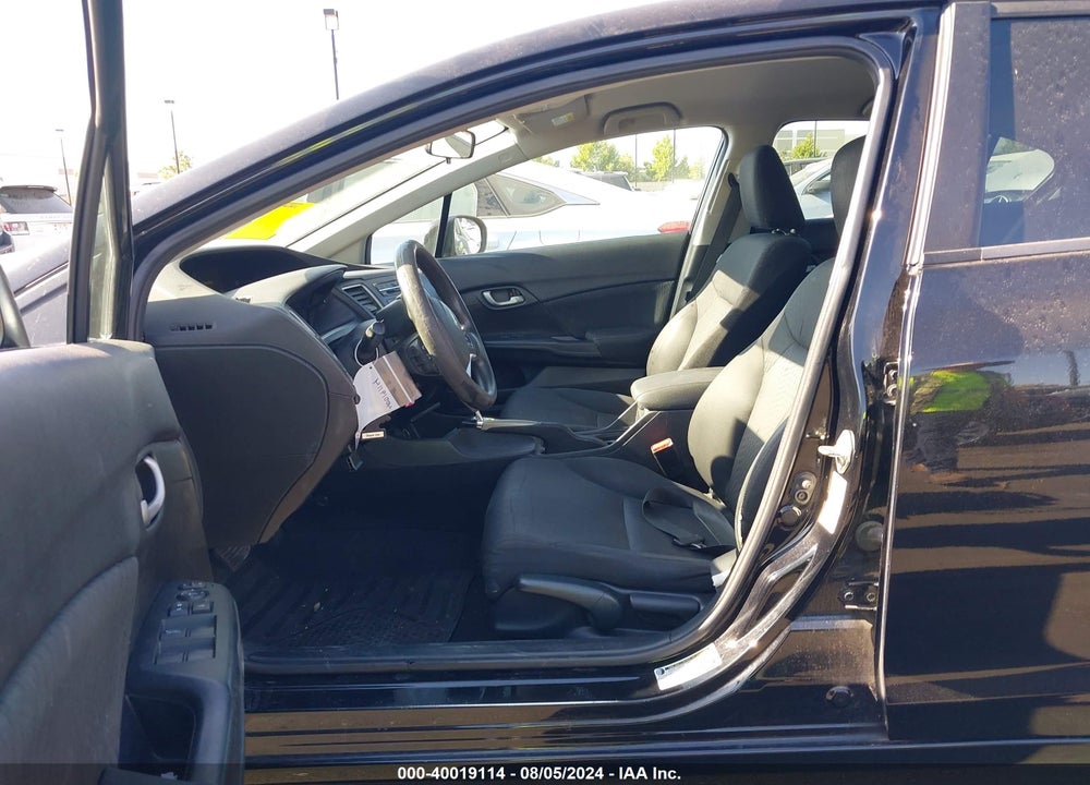 2015 HONDA CIVIC LX VIN: 19XFB2F55FE234430