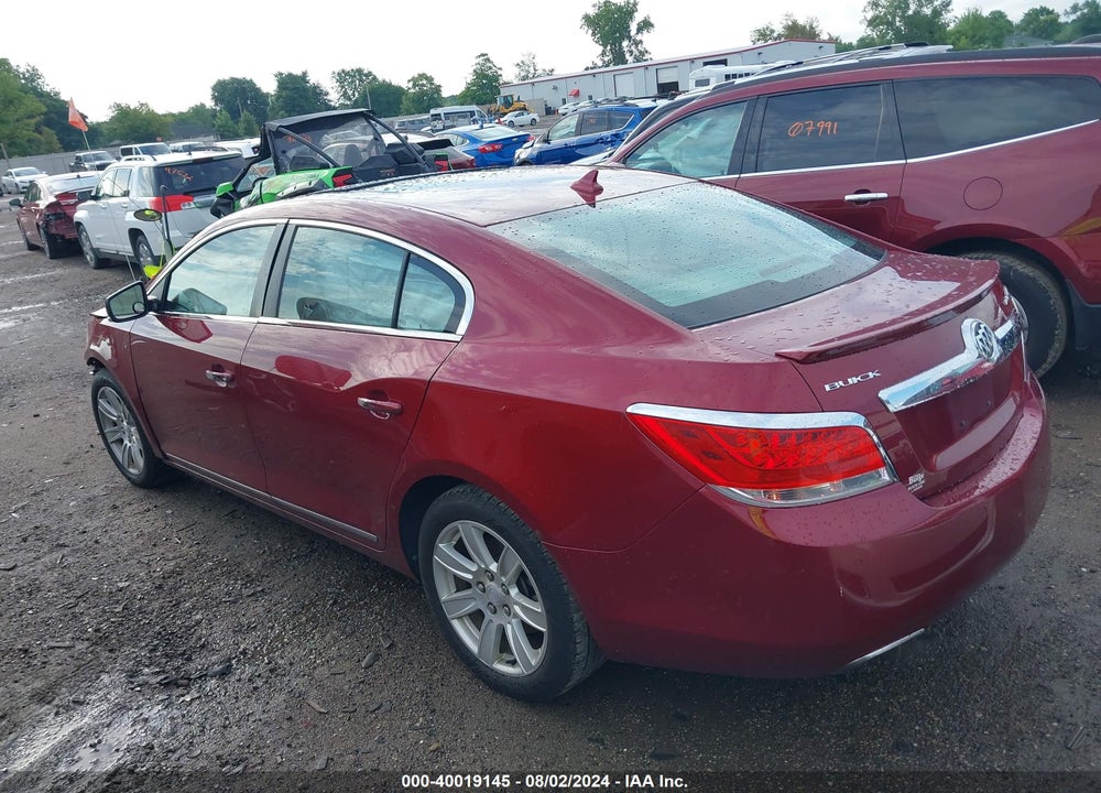 2011 BUICK LACROSSE CXS VIN: 1G4GE5EDXBF187624