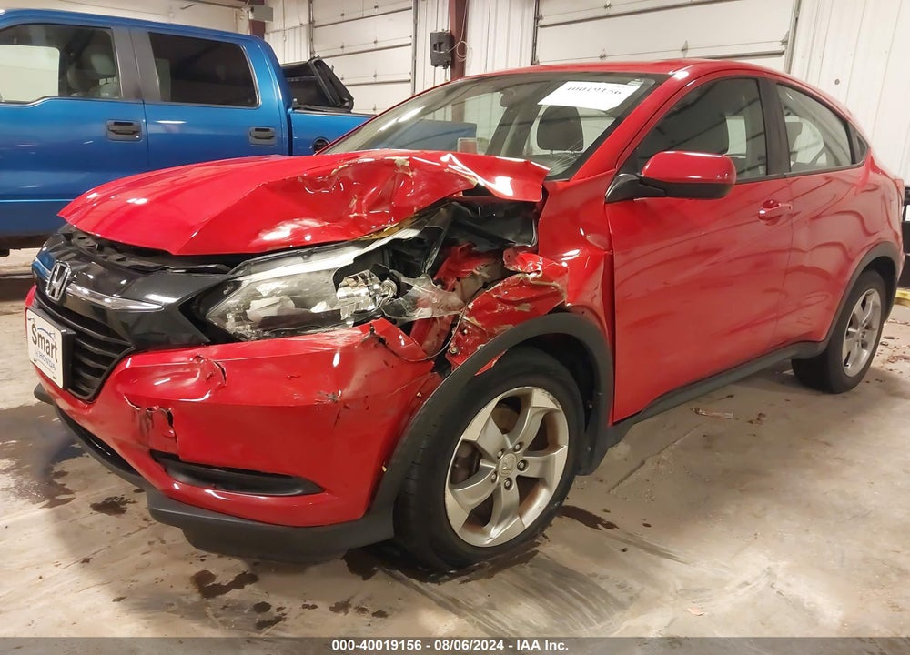 2018 HONDA HR-V LX VIN: 3CZRU6H39JG706176