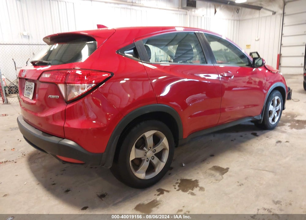 2018 HONDA HR-V LX VIN: 3CZRU6H39JG706176