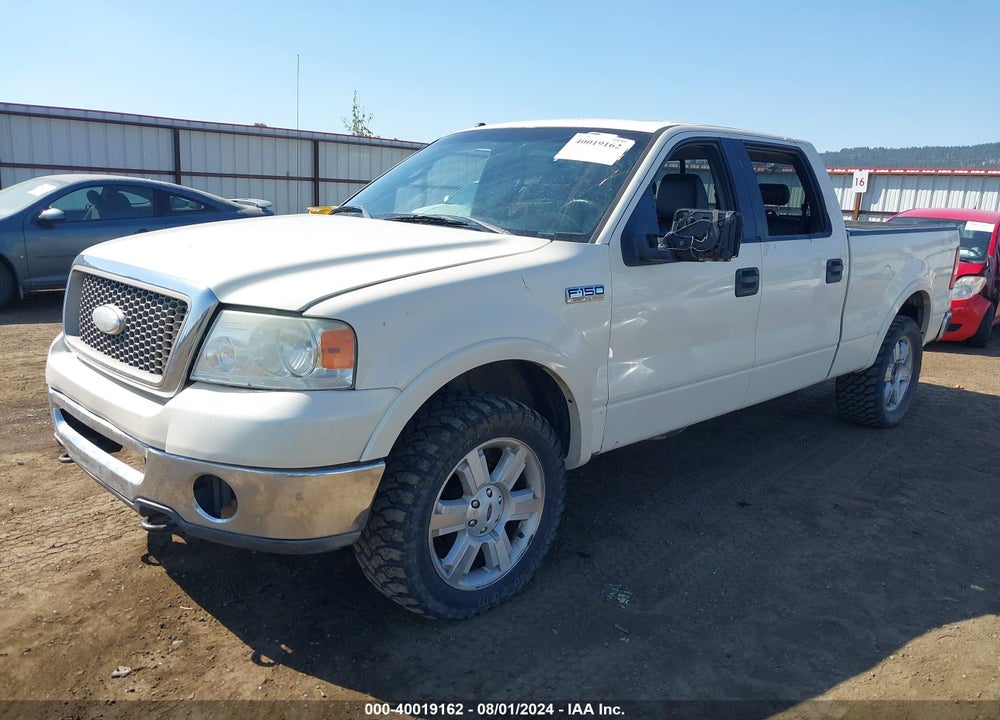 2008 FORD F-150 LARIAT VIN: 1FTPW14V58FA85693