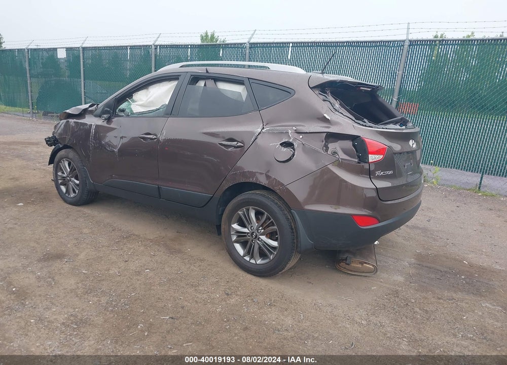 2014 HYUNDAI TUCSON SE VIN: KM8JUCAG8EU798328