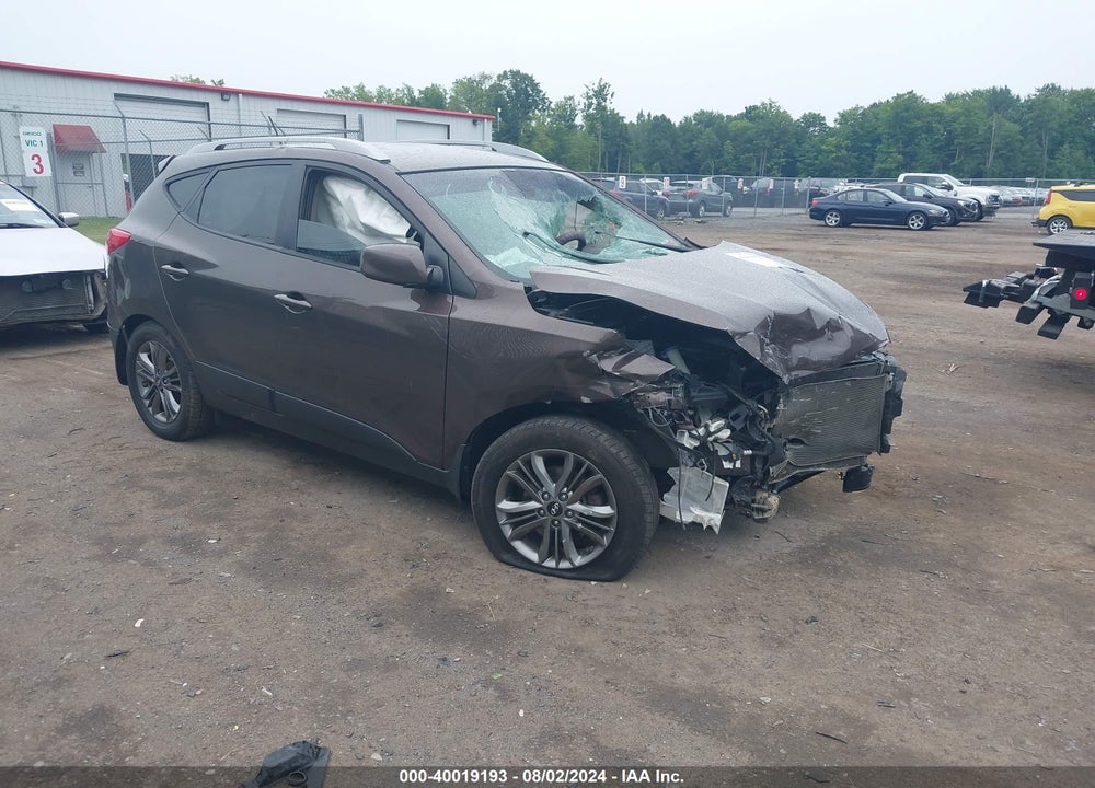 2014 HYUNDAI TUCSON SE VIN: KM8JUCAG8EU798328