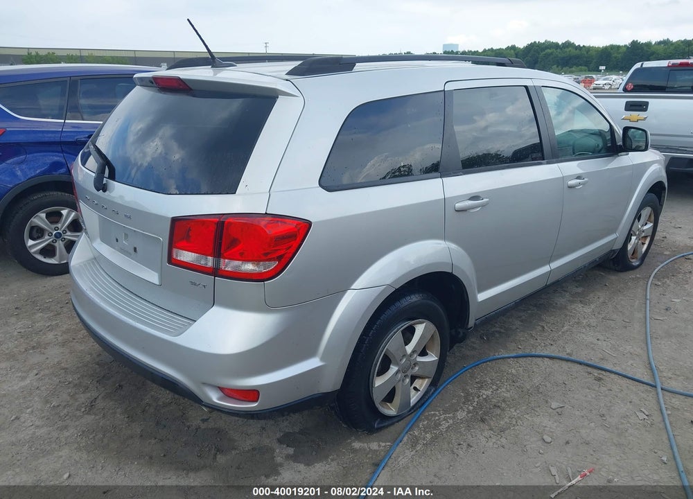 2012 DODGE JOURNEY SXT VIN: 3C4PDCBG6CT206929