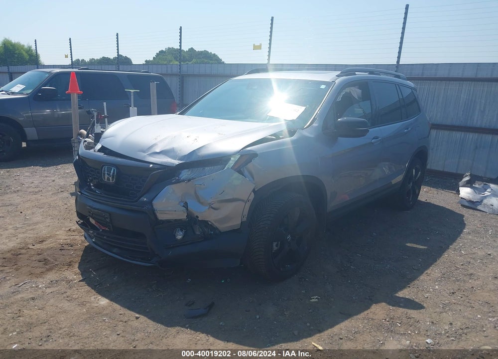 2021 HONDA PASSPORT AWD ELITE VIN: 5FNYF8H0XMB004326