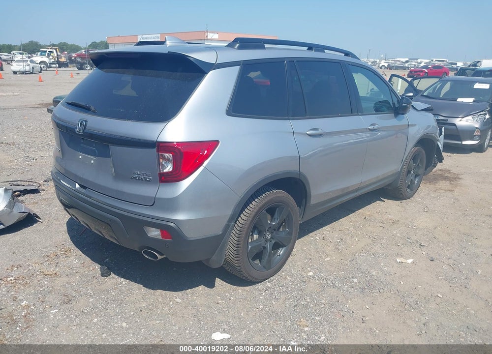 2021 HONDA PASSPORT AWD ELITE VIN: 5FNYF8H0XMB004326