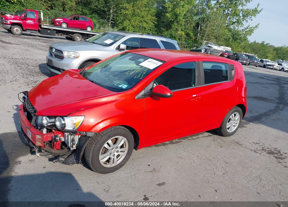 2012 CHEVROLET SONIC 2LT VIN: 1G1JC6SB7C4231240
