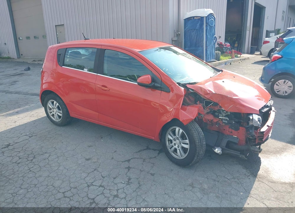 2012 CHEVROLET SONIC 2LT VIN: 1G1JC6SB7C4231240