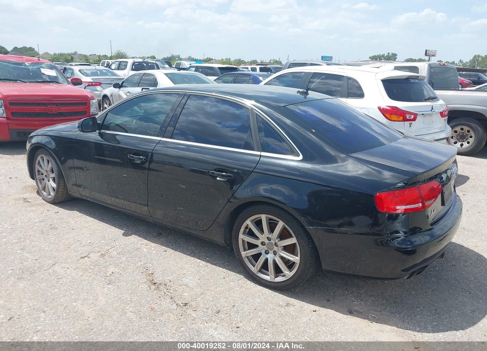 2010 AUDI A4 2.0T PREMIUM VIN: WAUEFAFL0AN003512