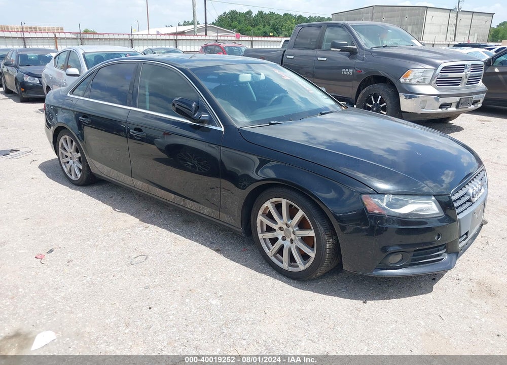 2010 AUDI A4 2.0T PREMIUM VIN: WAUEFAFL0AN003512