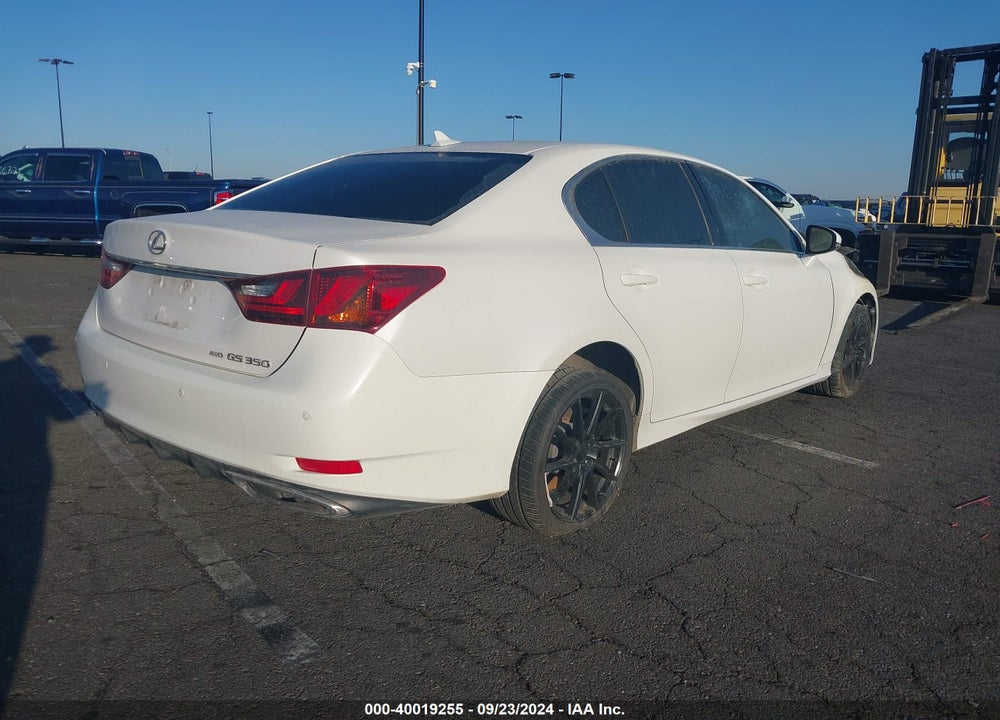 2013 LEXUS GS 350 VIN: JTHCE1BL2D5009270