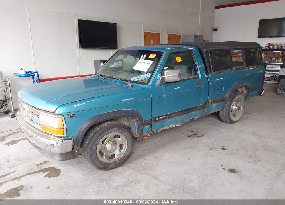 1996 DODGE DAKOTA VIN: 1B7FL26X7TS582768
