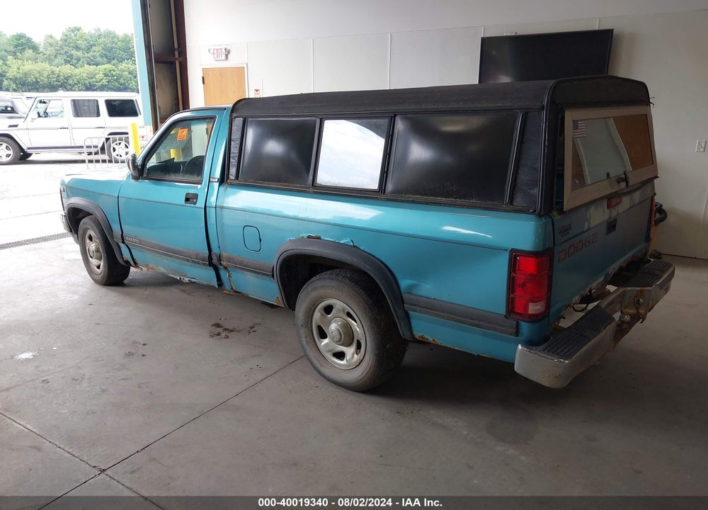 1996 DODGE DAKOTA VIN: 1B7FL26X7TS582768