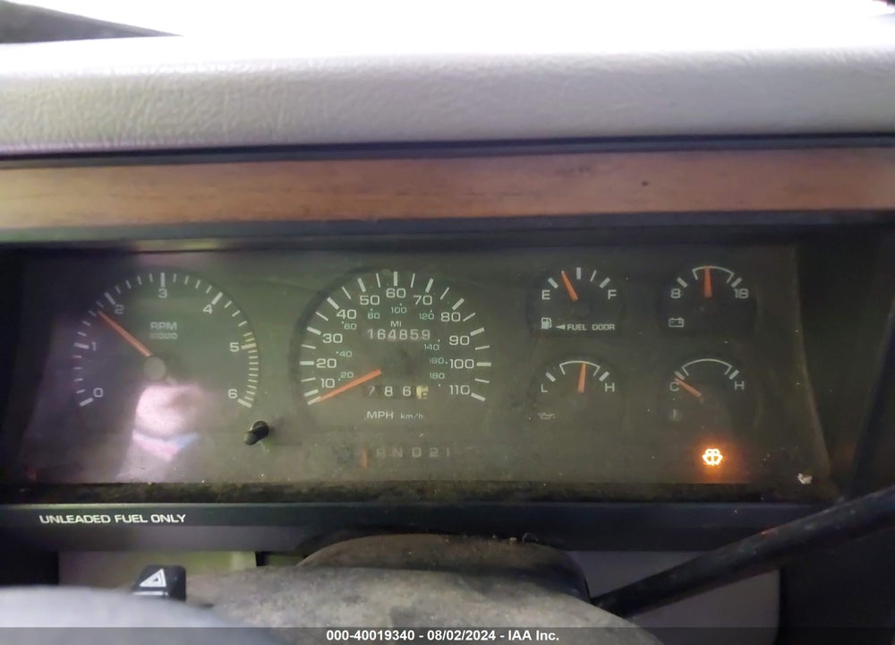 1996 DODGE DAKOTA VIN: 1B7FL26X7TS582768