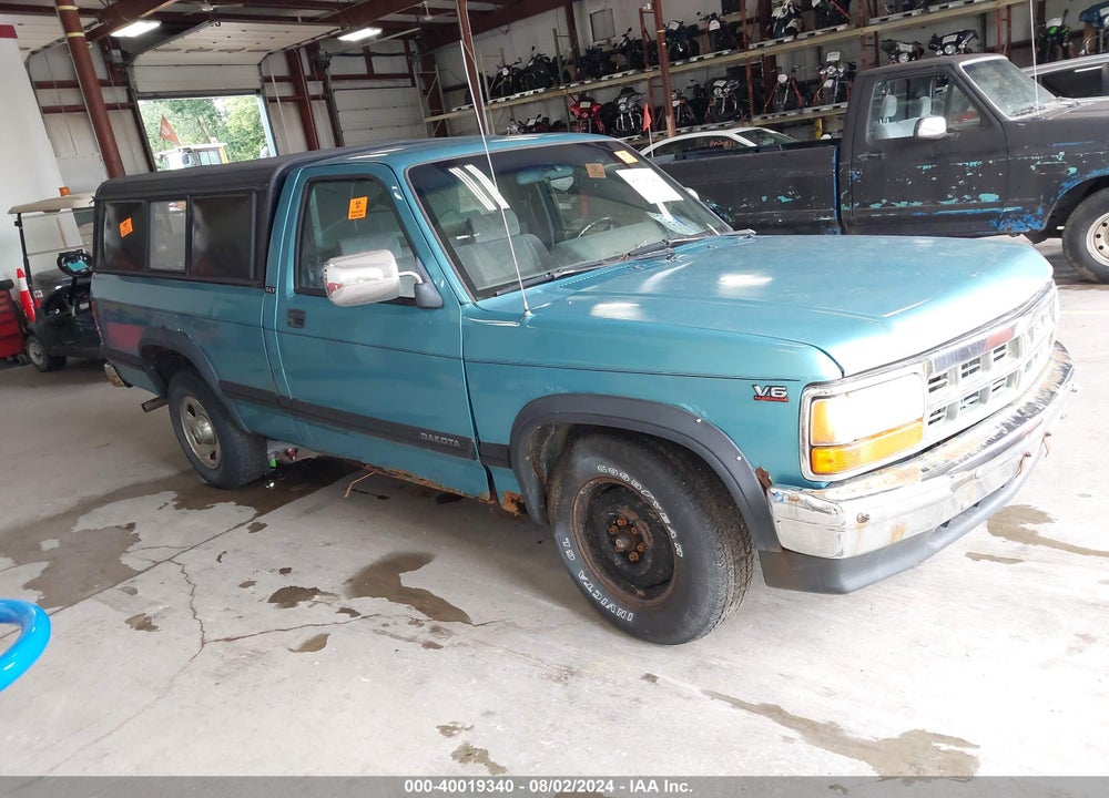 1996 DODGE DAKOTA VIN: 1B7FL26X7TS582768
