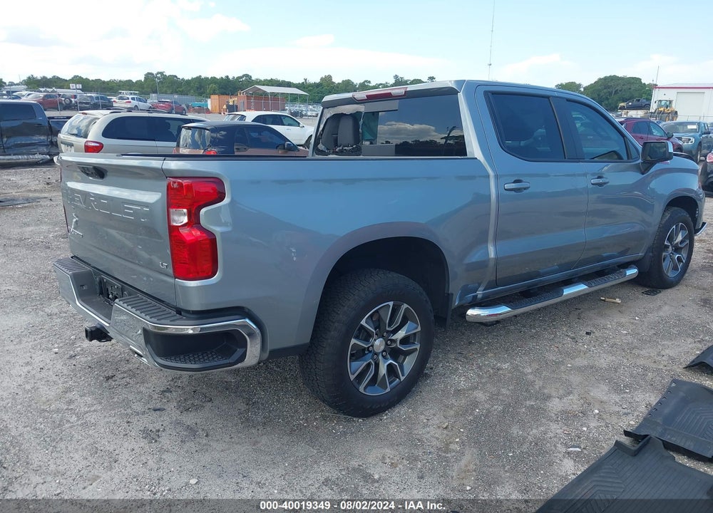 2024 CHEVROLET SILVERADO 1500 4WD SHORT BED LT VIN: 2GCUDDED1R1135904