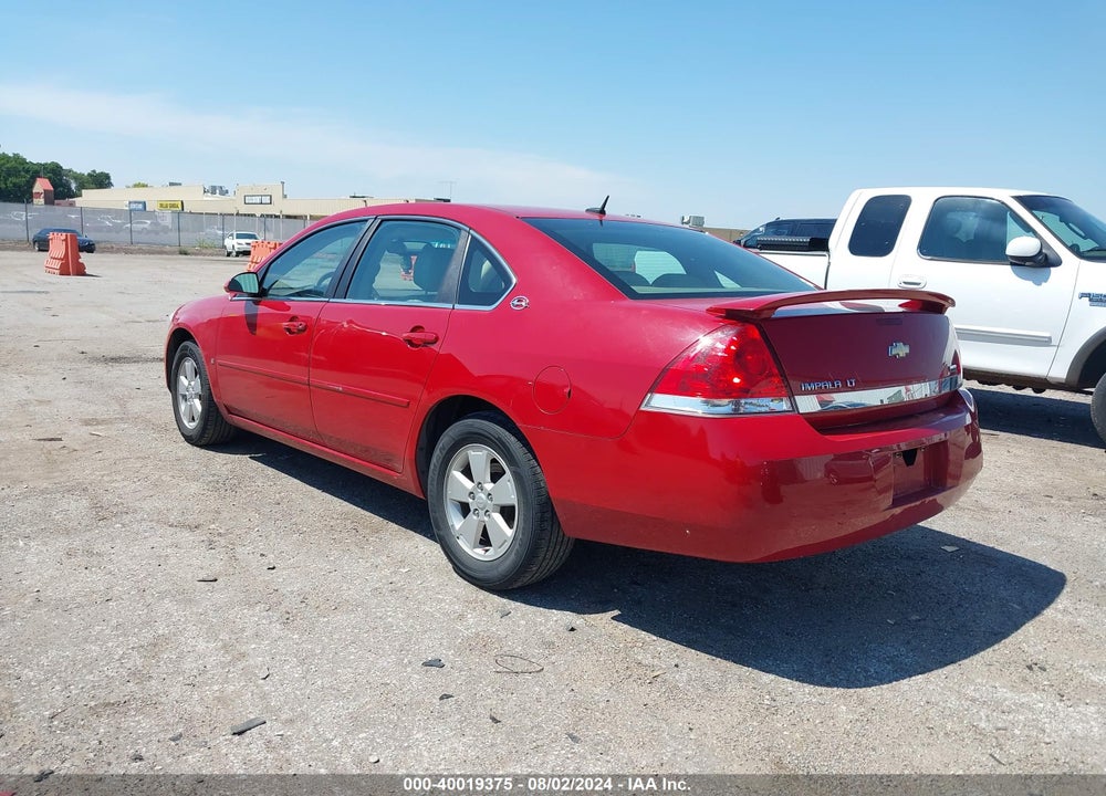 2008 CHEVROLET IMPALA LT VIN: 2G1WT58K381313329