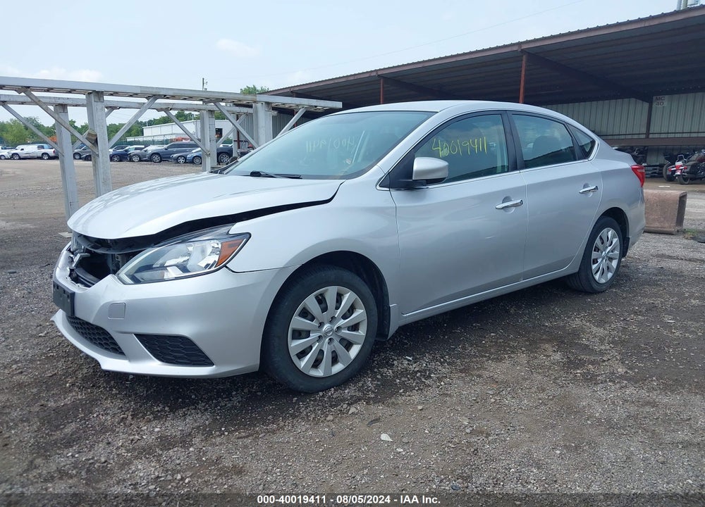 2016 NISSAN SENTRA S VIN: 3N1AB7AP8GY310743