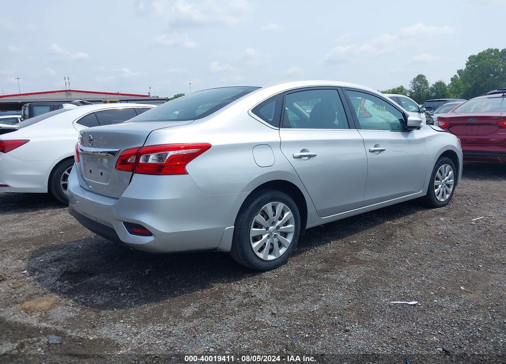 2016 NISSAN SENTRA S VIN: 3N1AB7AP8GY310743