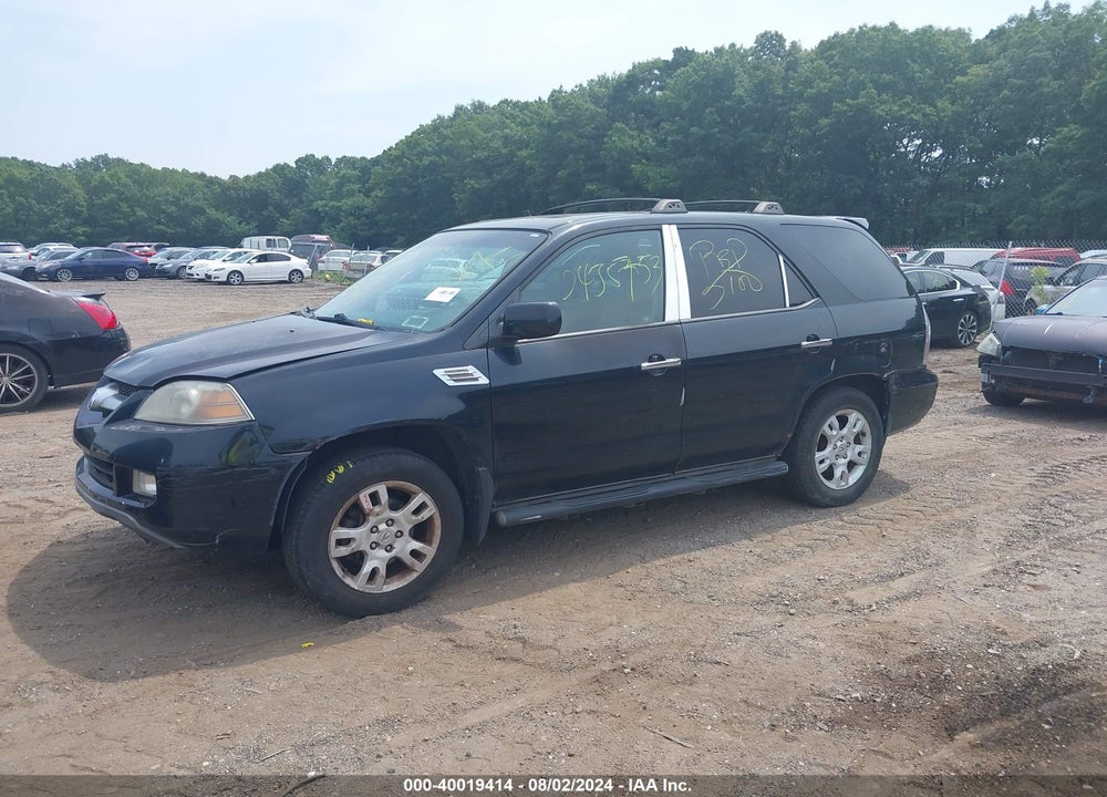 2006 ACURA MDX VIN: 2HNYD18916H504118