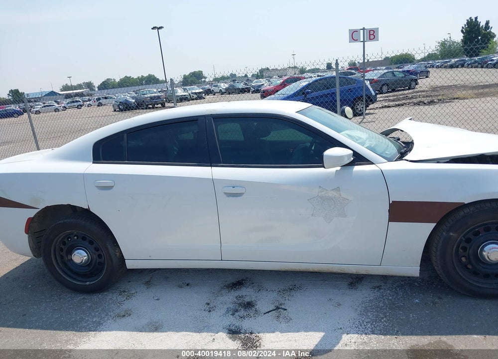 2019 DODGE CHARGER POLICE AWD VIN: 2C3CDXKT9KH622553