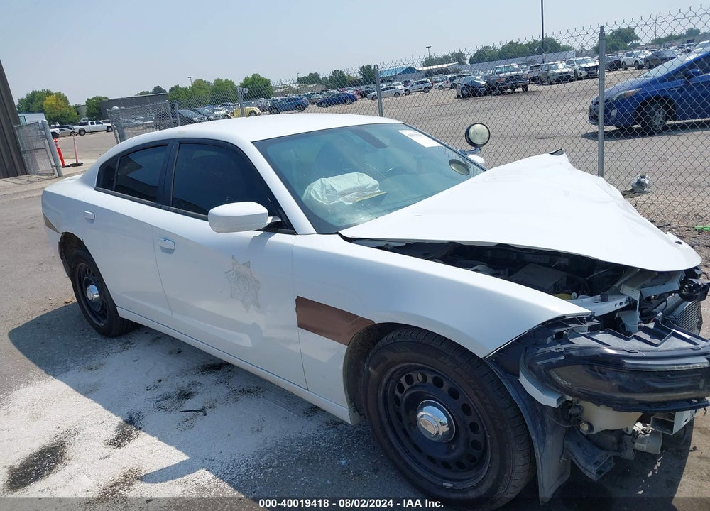 2019 DODGE CHARGER POLICE AWD VIN: 2C3CDXKT9KH622553