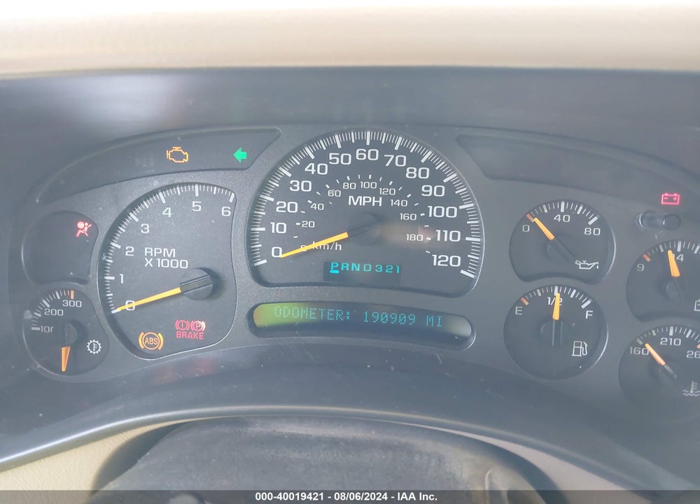 2003 CHEVROLET SILVERADO 1500HD LT VIN: 1GCGK13UX3F196723