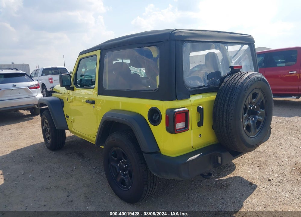 2023 JEEP WRANGLER 2-DOOR SPORT 4X4 VIN: 1C4GJXAN8PW576070