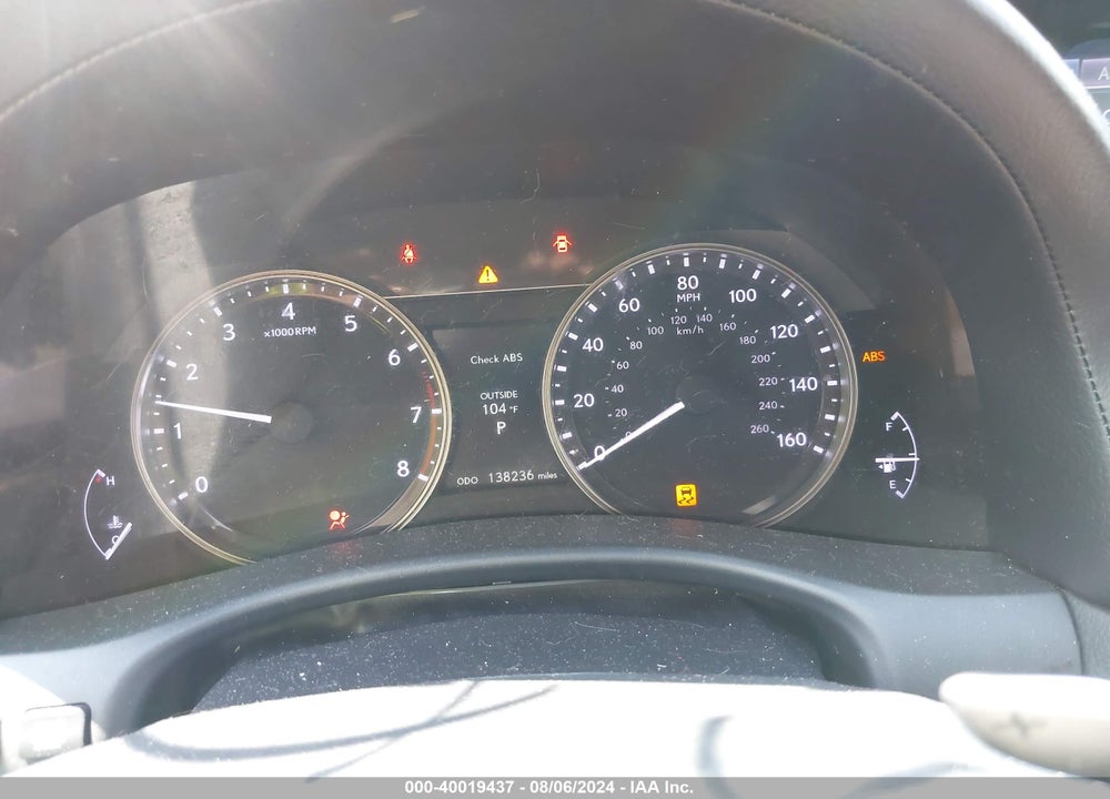 2013 LEXUS GS 350 VIN: JTHBE1BL0D5010221