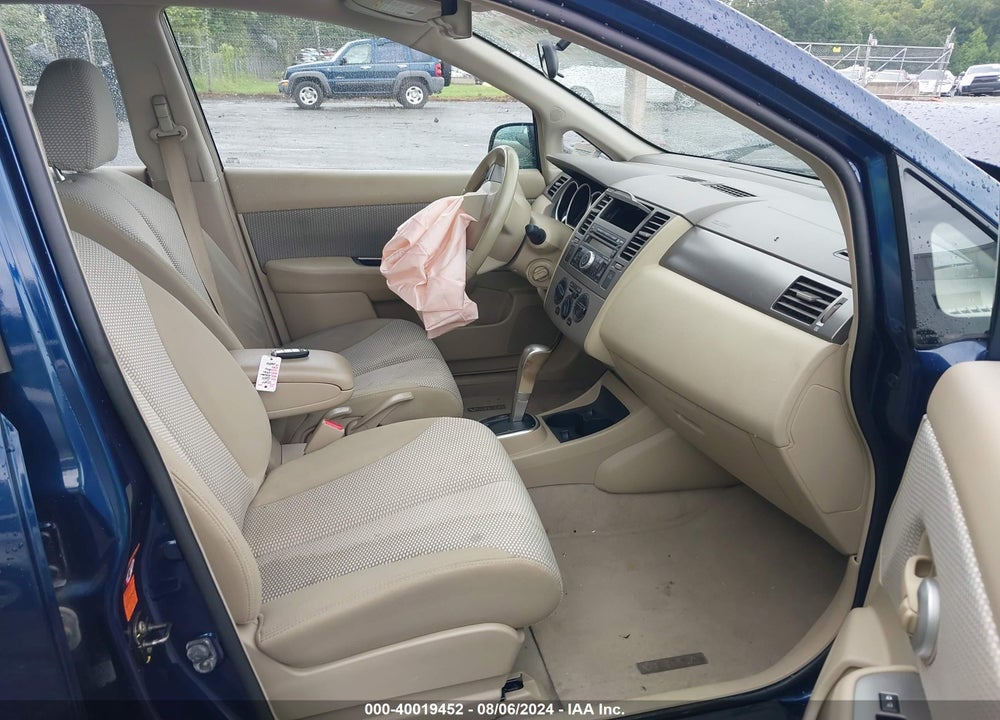 2007 NISSAN VERSA 1.8SL VIN: 3N1BC13E37L378858