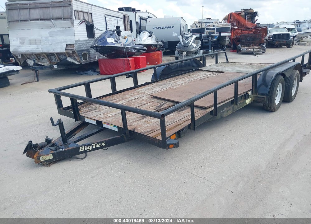 2018 BIG TEX TRAILER CO INC BIG TEX TRAILER CO INC VIN: 16VPX182XJ2000863