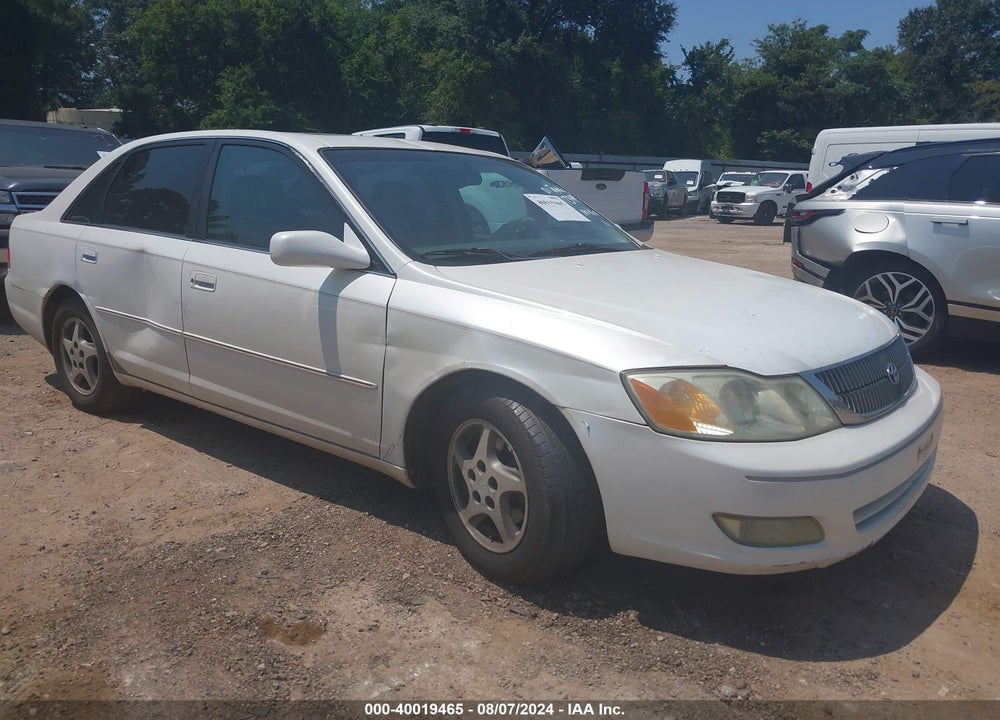2001 TOYOTA AVALON XLS W/BUCKET SEATS VIN: 4T1BF28B01U173449