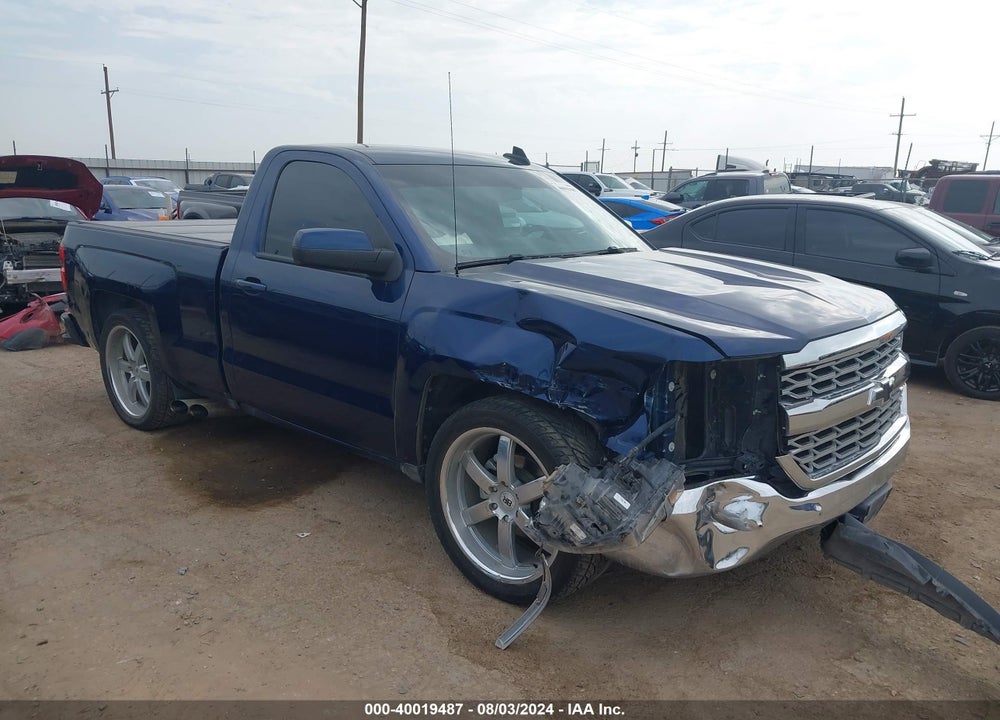 2017 CHEVROLET SILVERADO 1500 LS VIN: 1GCNCNEC1HZ366117