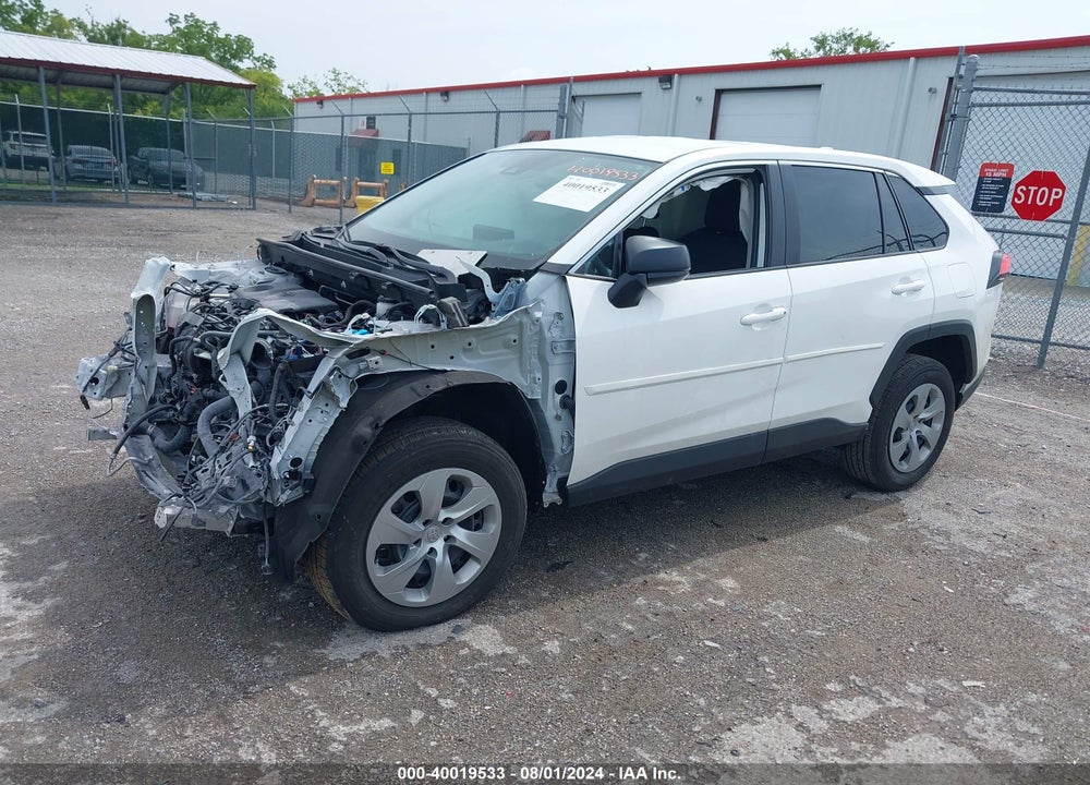 2022 TOYOTA RAV4 LE VIN: 2T3F1RFV0NW286871