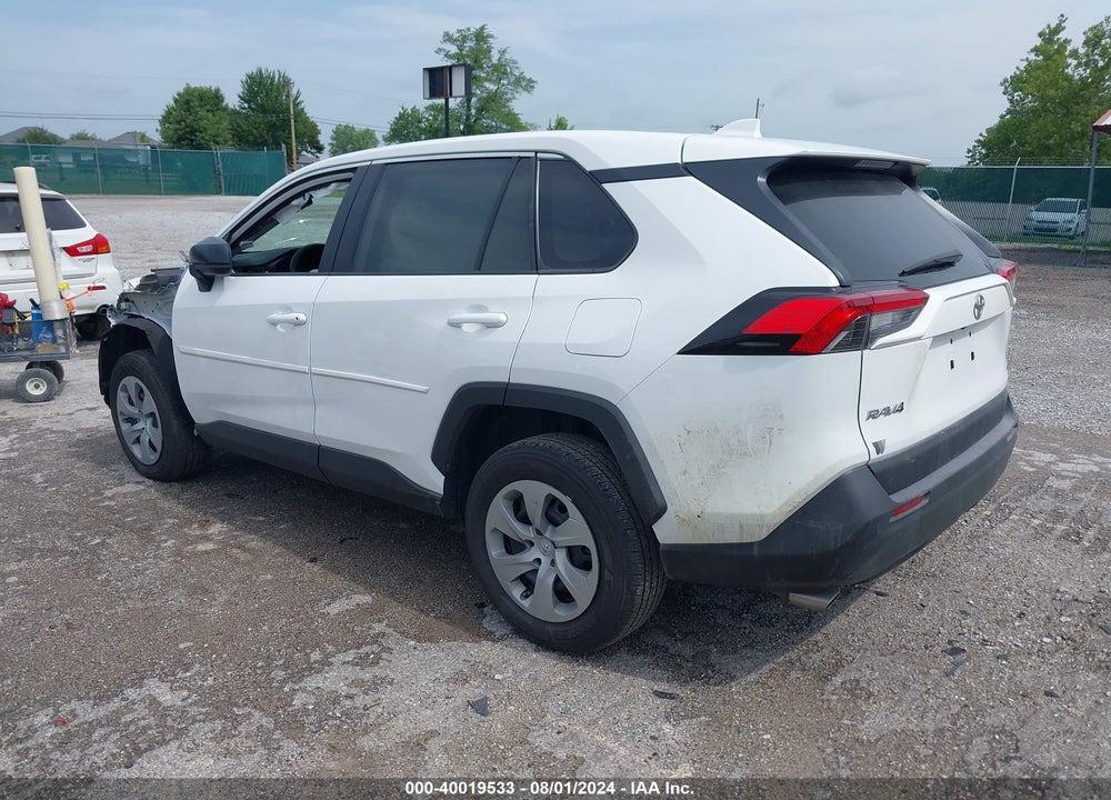 2022 TOYOTA RAV4 LE VIN: 2T3F1RFV0NW286871