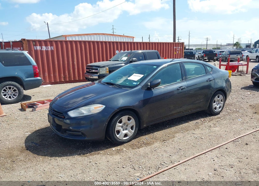 2013 DODGE DART AERO VIN: 1C3CDFAH7DD327023