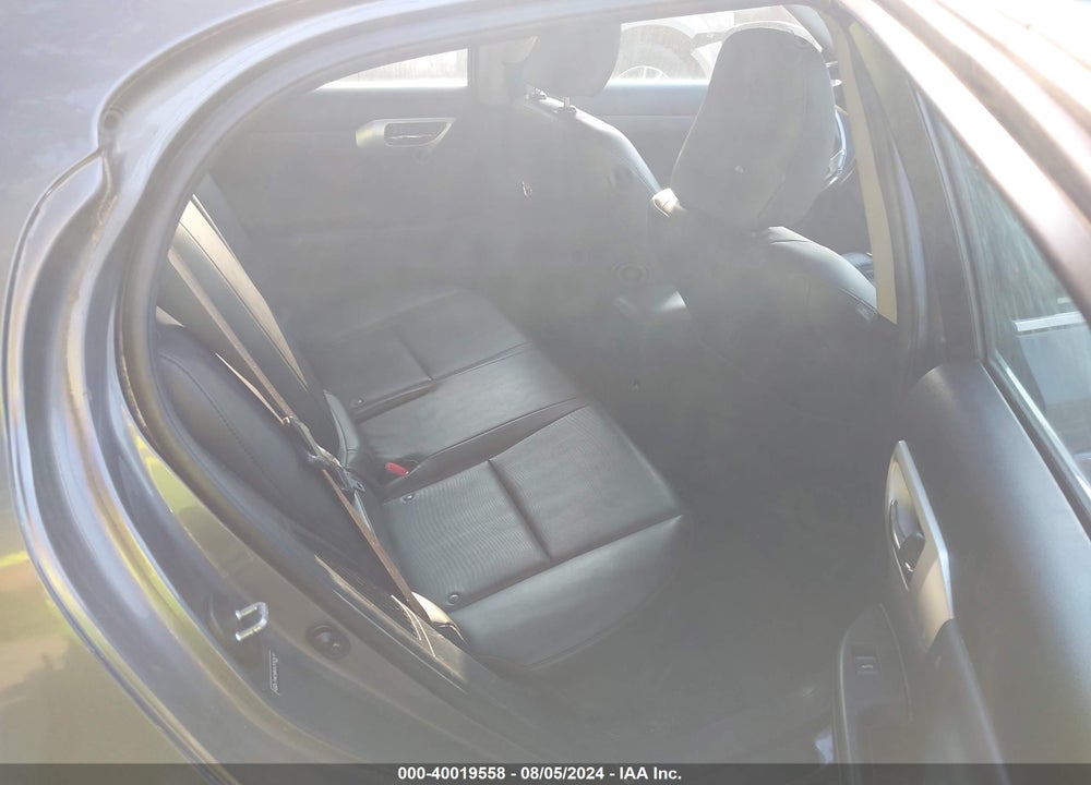 2012 LEXUS CT 200H PREMIUM VIN: JTHKD5BH2C2092619