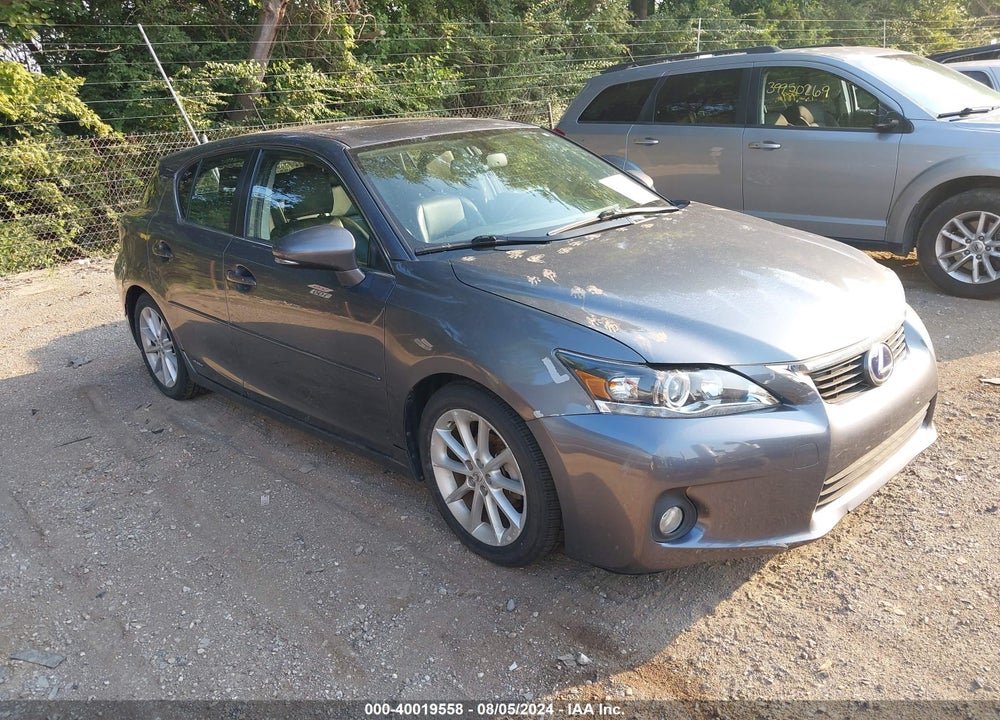 2012 LEXUS CT 200H PREMIUM VIN: JTHKD5BH2C2092619