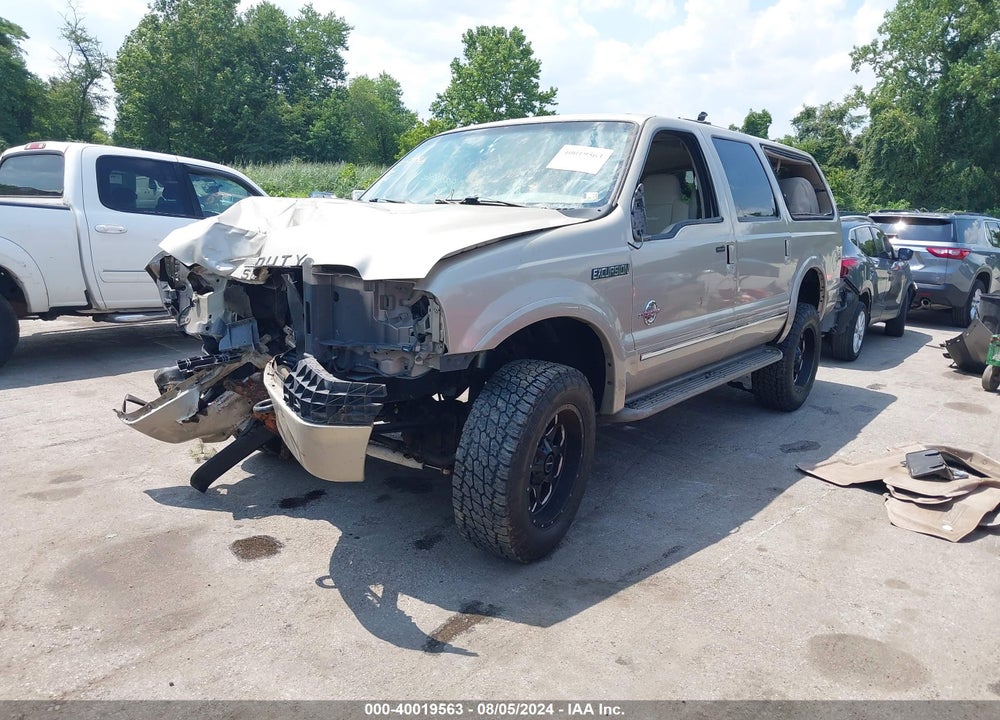 2005 FORD EXCURSION LIMITED VIN: 1FMNU43S25ED42473