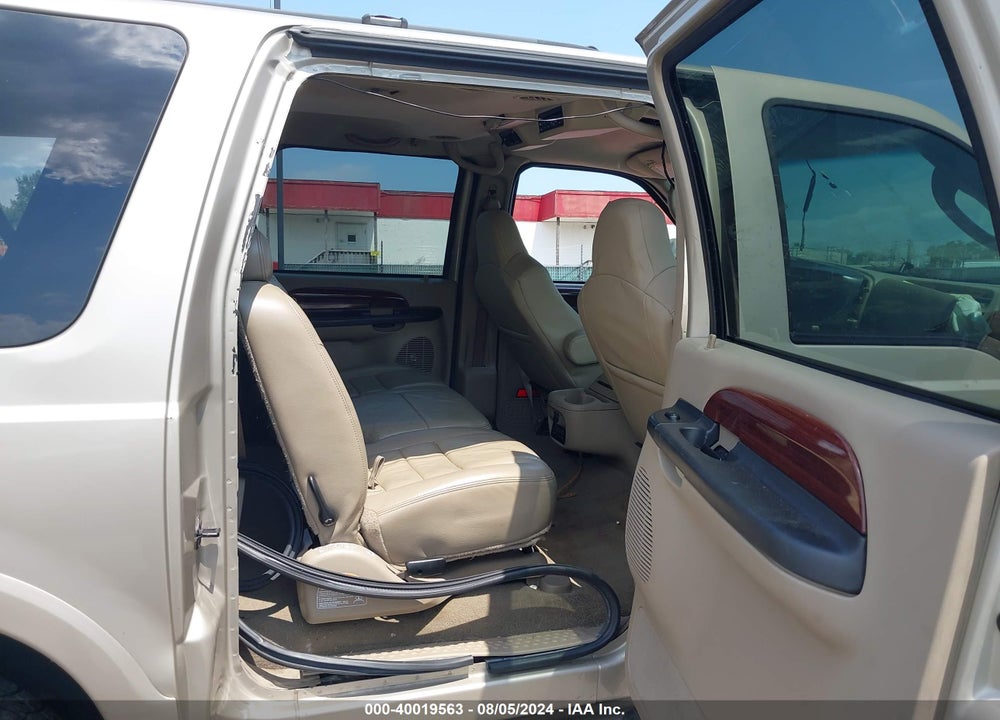 2005 FORD EXCURSION LIMITED VIN: 1FMNU43S25ED42473