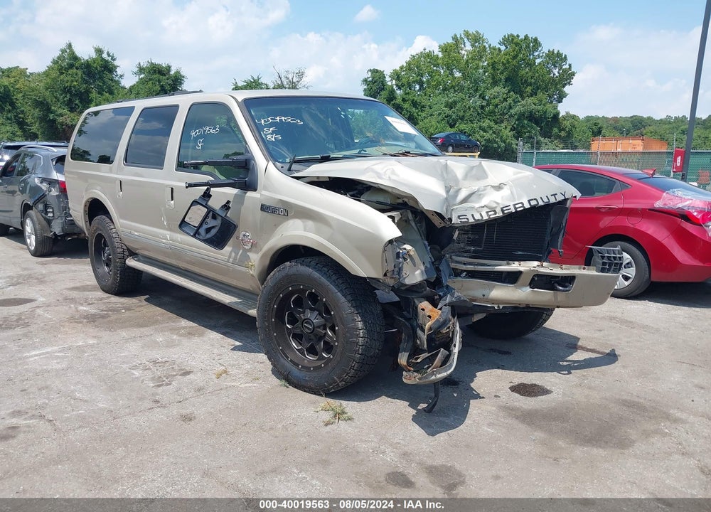 2005 FORD EXCURSION LIMITED VIN: 1FMNU43S25ED42473