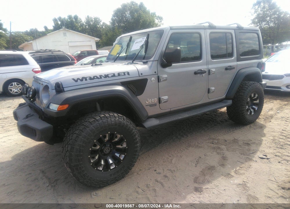2018 JEEP WRANGLER UNLIMITED SPORT S 4X4 VIN: 1C4HJXDN1JW145237