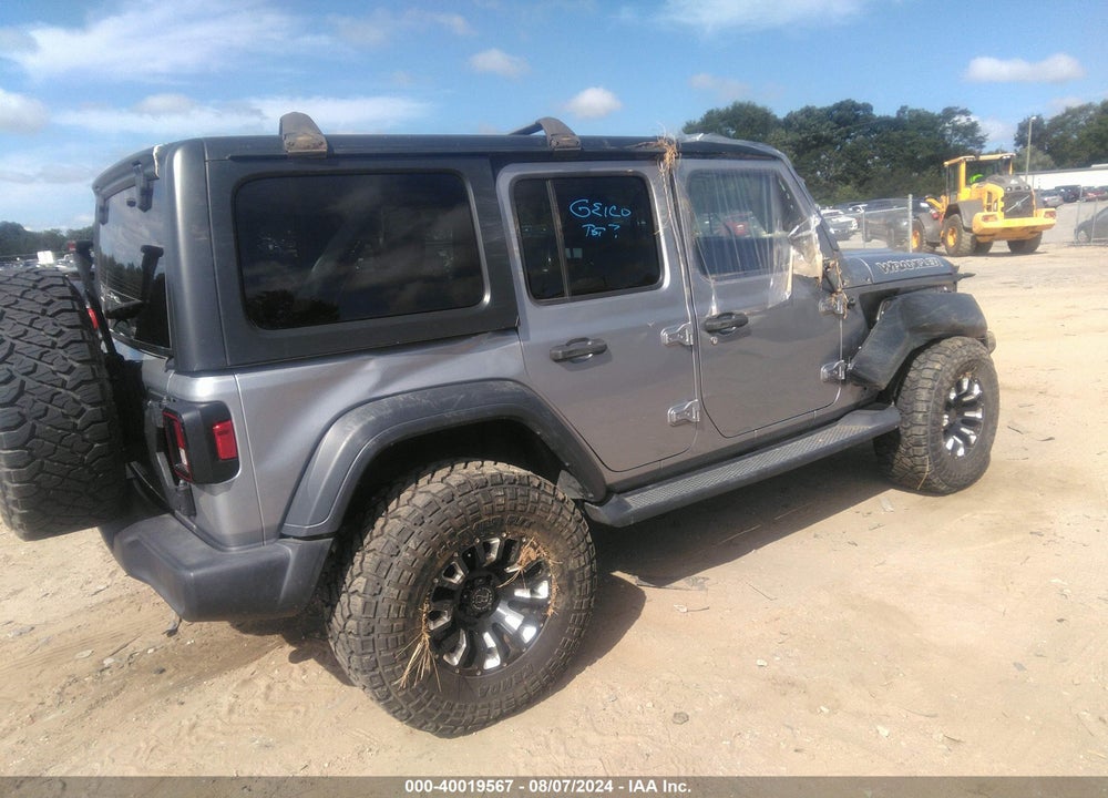2018 JEEP WRANGLER UNLIMITED SPORT S 4X4 VIN: 1C4HJXDN1JW145237