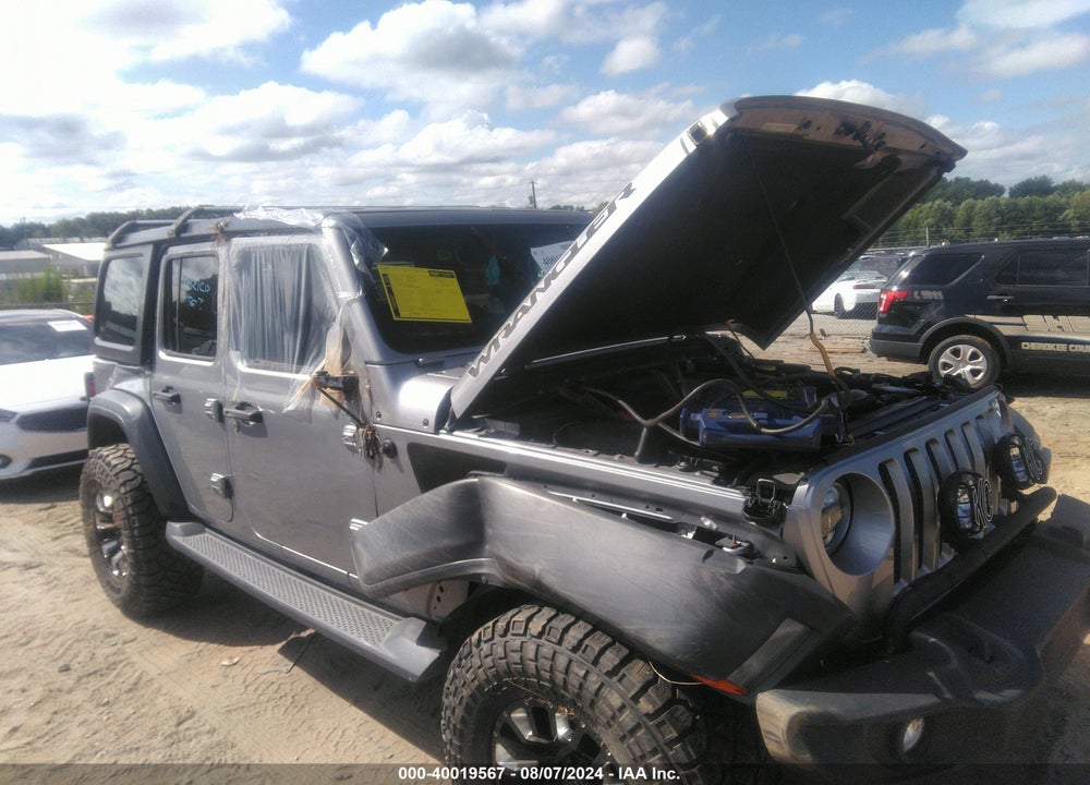 2018 JEEP WRANGLER UNLIMITED SPORT S 4X4 VIN: 1C4HJXDN1JW145237