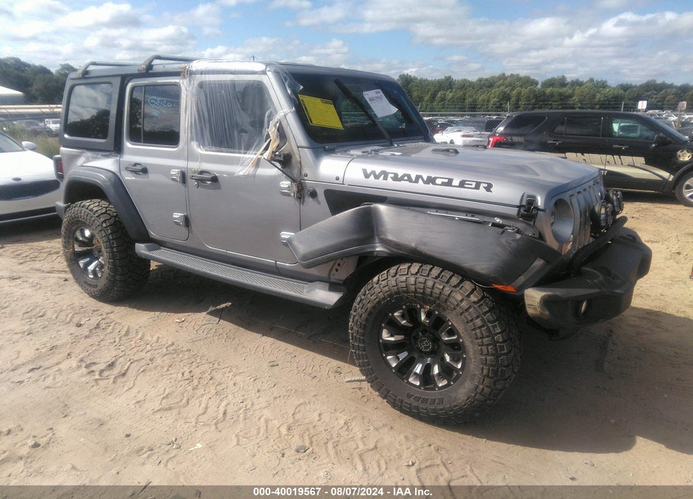 2018 JEEP WRANGLER UNLIMITED SPORT S 4X4 VIN: 1C4HJXDN1JW145237
