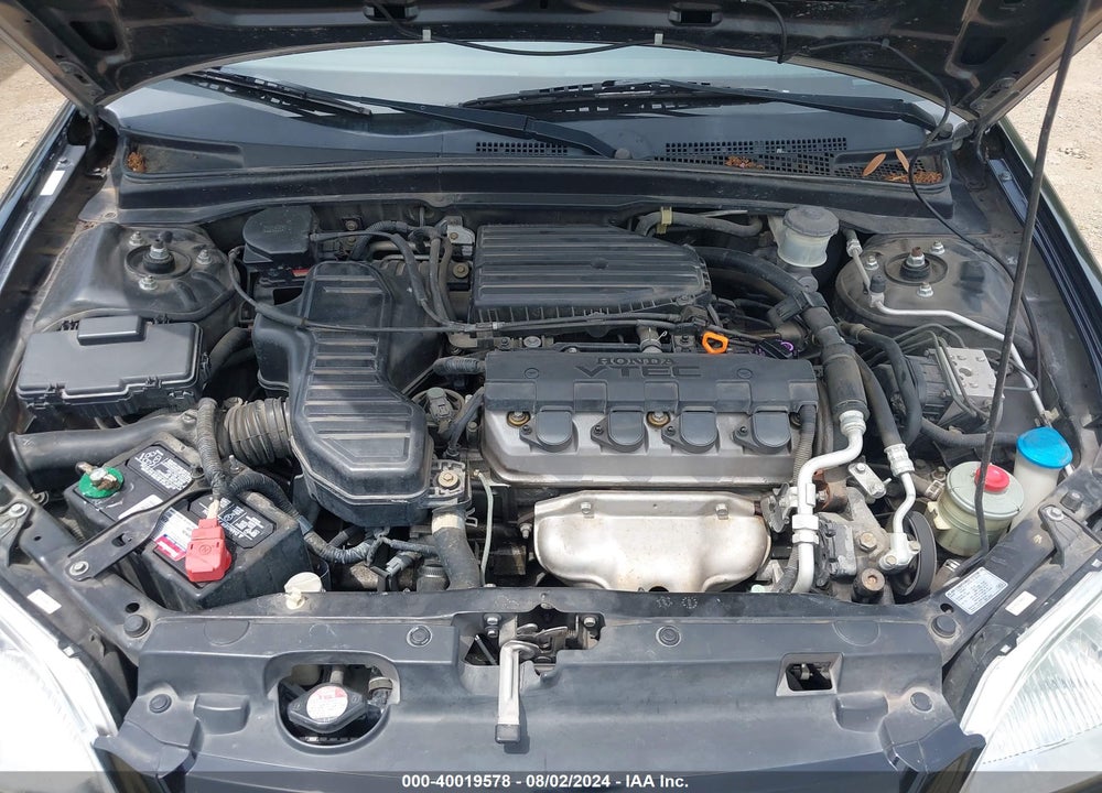 2002 HONDA CIVIC EX VIN: 2HGES26842H531131