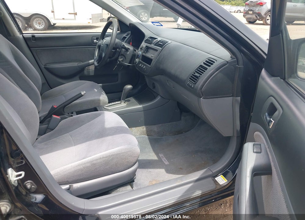2002 HONDA CIVIC EX VIN: 2HGES26842H531131