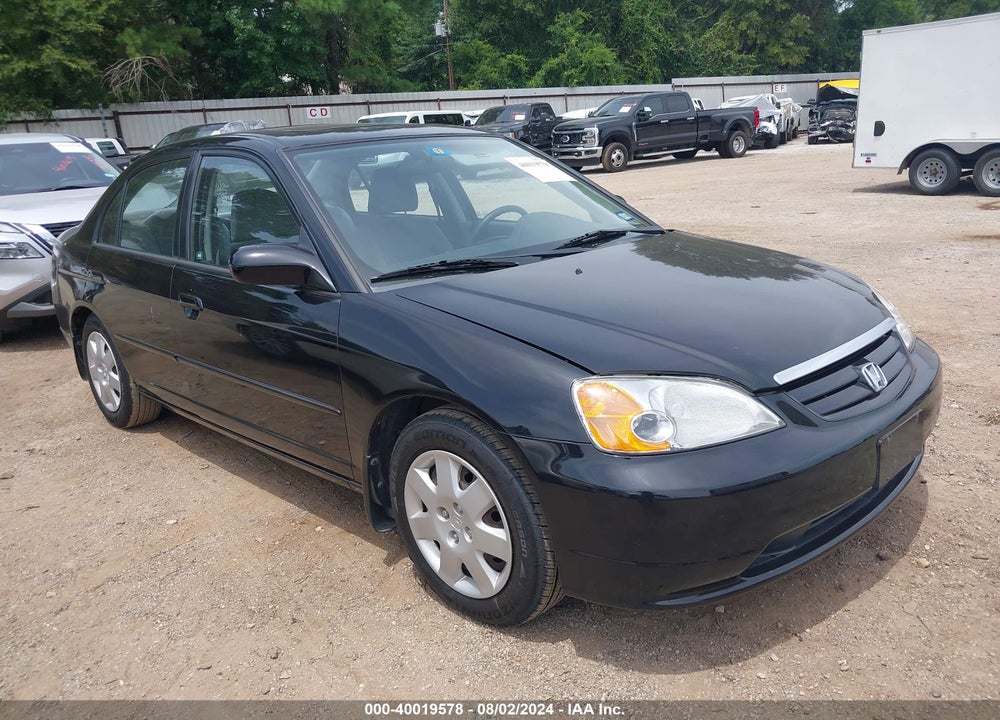 2002 HONDA CIVIC EX VIN: 2HGES26842H531131