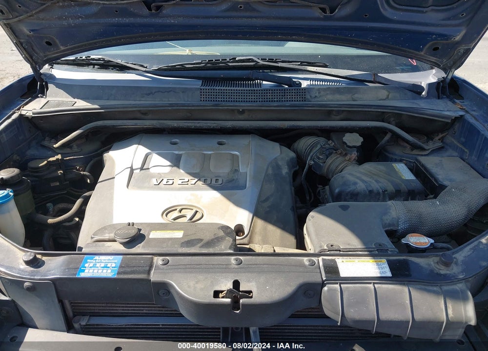 2005 HYUNDAI TUCSON GLS/LX VIN: KM8JN12DX5U059192